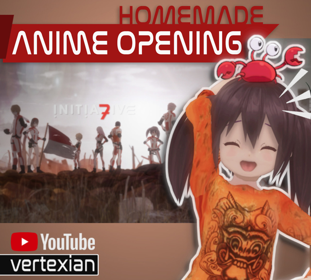 (Homemade) Anime Opening - 進撃の立方体 (Attack on Cube) / vertexian